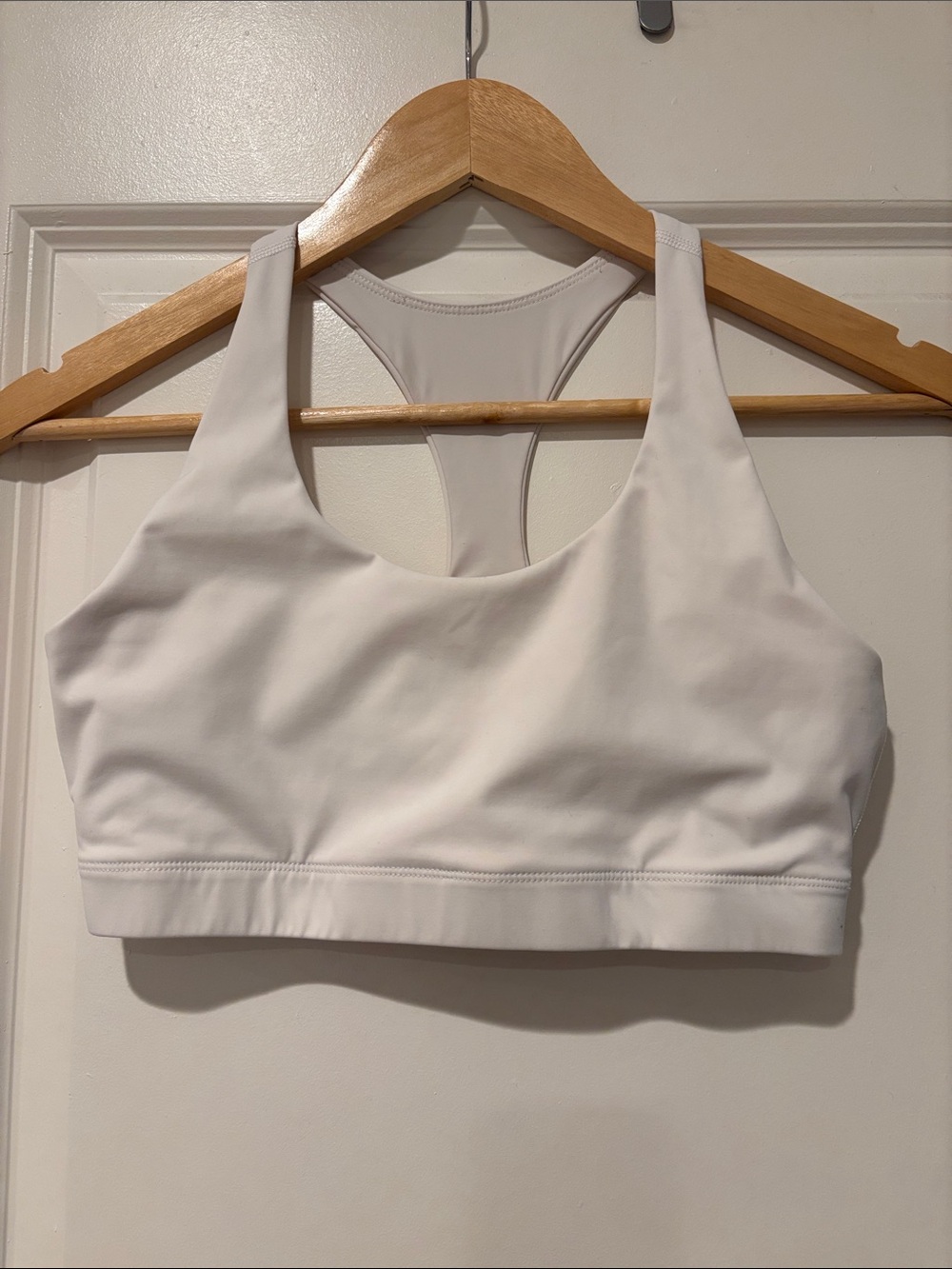 White Women's Sports Bra - Outdoor Voices